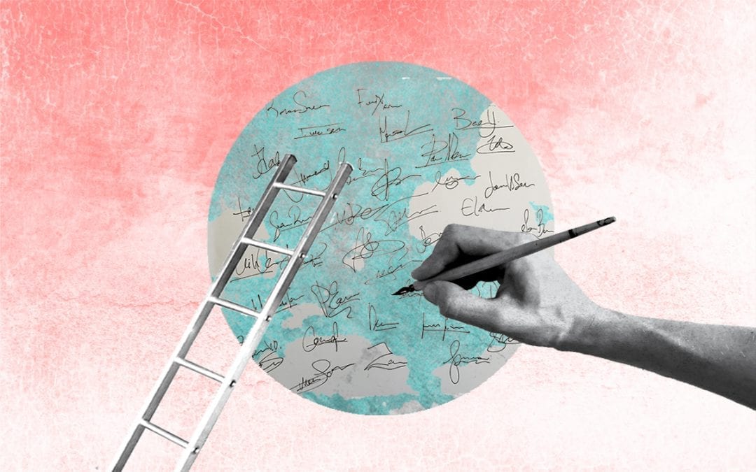 Met een krabbel naar een basisinkomen